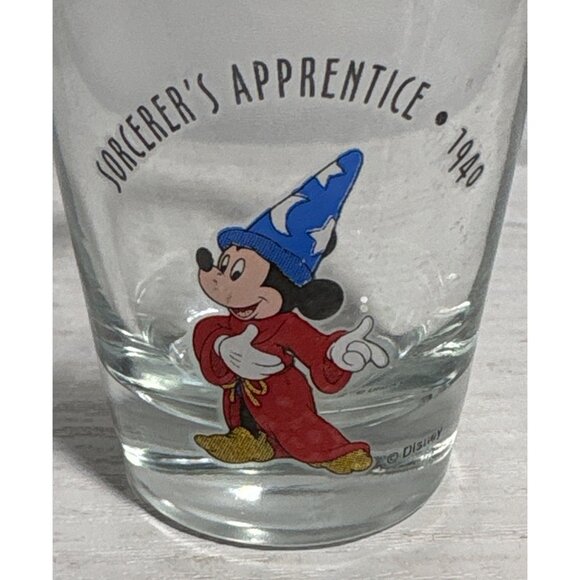 Disney Sorcerers Apprentice Mickey Mouse Shot Glass - Picture 2 of 7